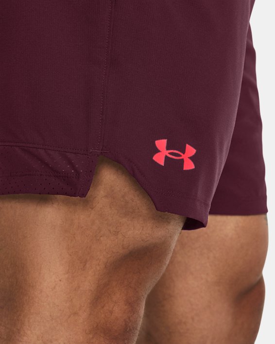 Men's UA Vanish Woven 6" Shorts in Maroon image number 5